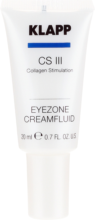 Kremowy fluid do powiek - Klapp Collagen CSIII Eye Zone Cream Fluid