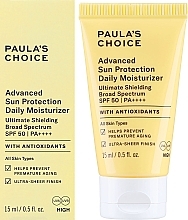 Kup Nawilżający krem przeciwsłoneczny SPF 50 - Paula's Choice Advanced Sun Protection Daily Moisturizer SPF 50 PA++++ Travel Size