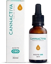 PRZECENA! Olejek CBD 5% pełnego spektrum - Cannactiva Purified CBD Oil 5% Full Spectrum * — Zdjęcie N3