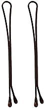 Spinki do włosów 70 mm, 200 g, 01862/50, czarne - Eurostil — Zdjęcie N2