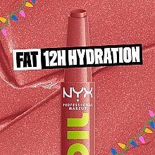 Zestaw do makijażu ust - NYX Professional Makeup Fat Oil Slick Click Shiny Lip Balm Trio (3xlipbalm/2g) — Zdjęcie N11