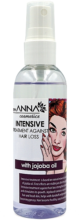 PRZECENA! Intensywna kuracja przeciw wypadaniu włosów z olejem jojoba - New Anna Cosmetics Intensive Treatment Against Hair Loss * — Zdjęcie N1