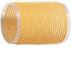 Wałki do włosów na rzepy, 66 mm, żółte - Comair — Zdjęcie N1