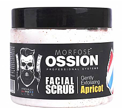 Peeling do twarzy dla mężczyzn Morela - Morfose Ossion Facial Scrub — Zdjęcie N1