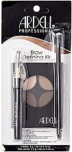 PRZECENA! Zestaw do malowania i korekcji brwi - Ardell Brow Defining Kit (palette/4g + wax/2.3g + brush) * — Zdjęcie N4