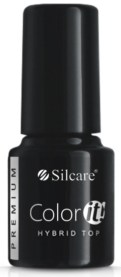 Top coat chroniący kolor lakieru hybrydowego - Silcare Color IT Premium  — Zdjęcie N1