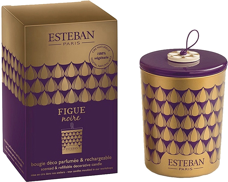 Esteban Figue Noire - Perfumowana świeca dekoracyjna — Zdjęcie N1