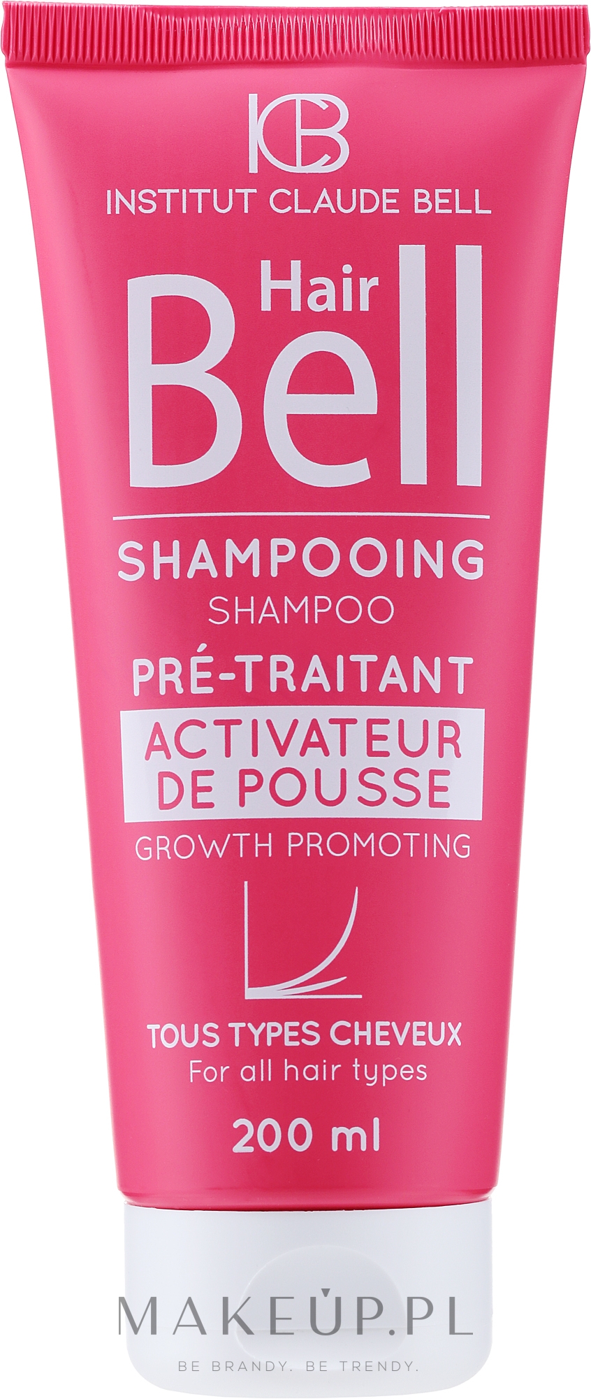 Szampon przyspieszający wzrost włosów - Institut Claude Bell Hair Bell Growth Accelerator Shampoo — Zdjęcie 200 ml