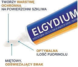 Przeciwpróchnicowa pasta do zębów z Kompleksem Fluorinol Protect + - Elgydium Fluorinol Protect+ — Zdjęcie N4