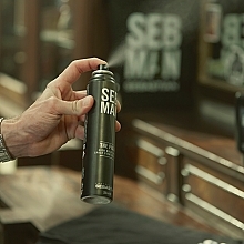 Lakier do włosów dla mężczyzn - Sebastian SebMan The Fixer High Hold Spray — Zdjęcie N4
