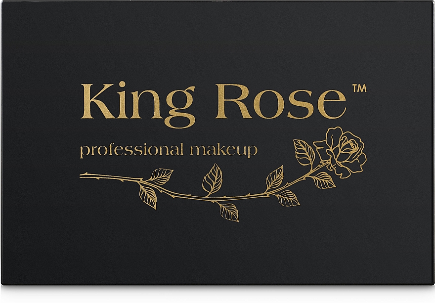 Profesjonalna paleta cieni do powiek, 120 kolorów - King Rose 01 — Zdjęcie N2