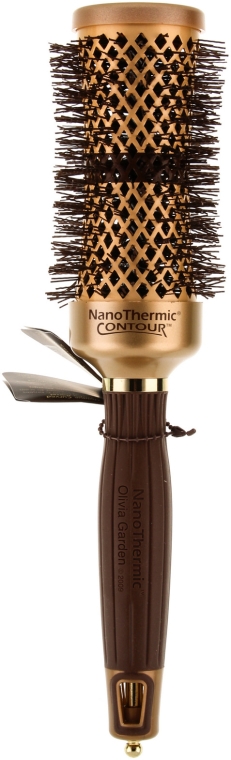 Szczotka termiczna, 42 mm - Olivia Garden Nano Thermic Ceramic + Ion Thermic Contour Thermal d 42