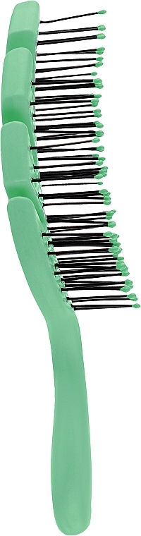 Miniszczotka do włosów - Wet Brush Go Green Mini Detangler Green — Zdjęcie N2