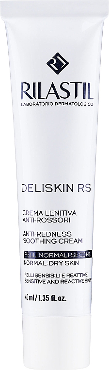Kojący fluid na zaczerwienienia - Rilastil Deliskin RS Anti-Redness Soothing Cream — Zdjęcie N1