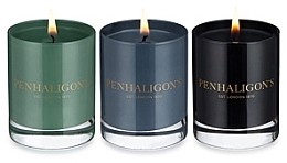 Zestaw - Penhaligon's Home Hooplas Candle Trio Set (candle/3x65g) — Zdjęcie N3