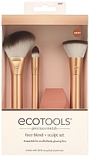 Kup Zestaw - EcoTools Precious Metals Face Blend + Scult Set