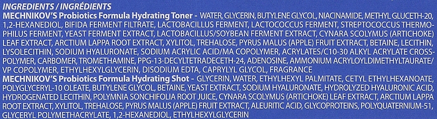 Nawilżający tonik do twarzy z probiotykami - Holika Holika Mechnikov's Probiotics Formula Hydrating Toner — Zdjęcie N4
