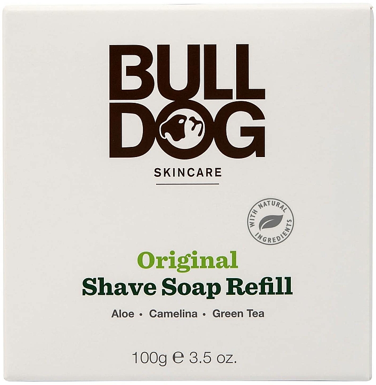 Mydło do golenia dla mężczyzn - Bulldog Skincare Original Shave Soap Refill (uzupełnienie)  — Zdjęcie N1