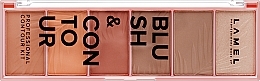 Paleta do konturowania - LAMEL Make Up Blush & Contour — Zdjęcie N2