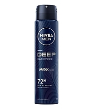 Antyperspirant dla mężczyzn - NIVEA MEN Deep Darkwood 72H Anti-Perspirant — Zdjęcie N1