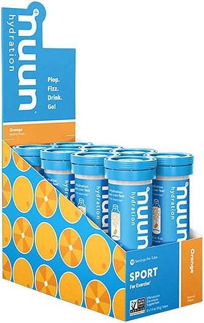Napój elektrolitowy, pomarańcza - Nuun Sport Hydration Orange — Zdjęcie N3
