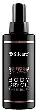 Nabłyszczający suchy olejek do ciała - Silcare So Rose! So Gold! Amber Blush Body Dry Oil — Zdjęcie N1