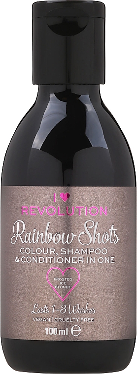 Koloryzujący szampon do włosów z odżywką - I Heart Revolution Rainbow Shots