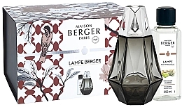 Zestaw - Maison Berger Wilderness Prisme Black (lamp + refill/250ml) — Zdjęcie N1