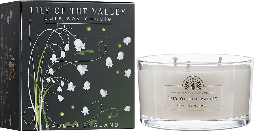 Świeca zapachowa Konwalia - The English Soap Company Lily Of The Valley Triple Wick Candle — Zdjęcie N2