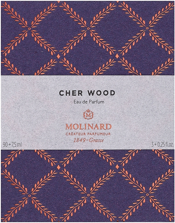 Molinard Cher Wood - Zestaw (edp/90ml + edp/7.5ml) — Zdjęcie N2