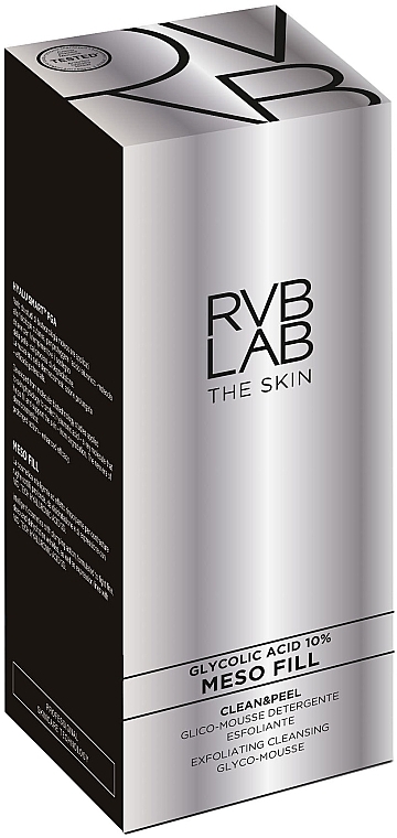 Mus oczyszczający do twarzy - RVB LAB Meso Fill Clean&Peel Exfoliating Cleansing Glyco Mousse — Zdjęcie N2