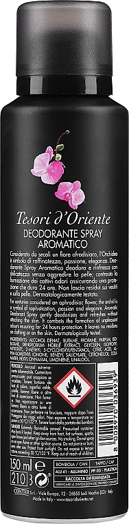 Dezodorant w sprayu Orchidea - Tesori d`Oriente Orchidea Deodorante Spray — Zdjęcie N2