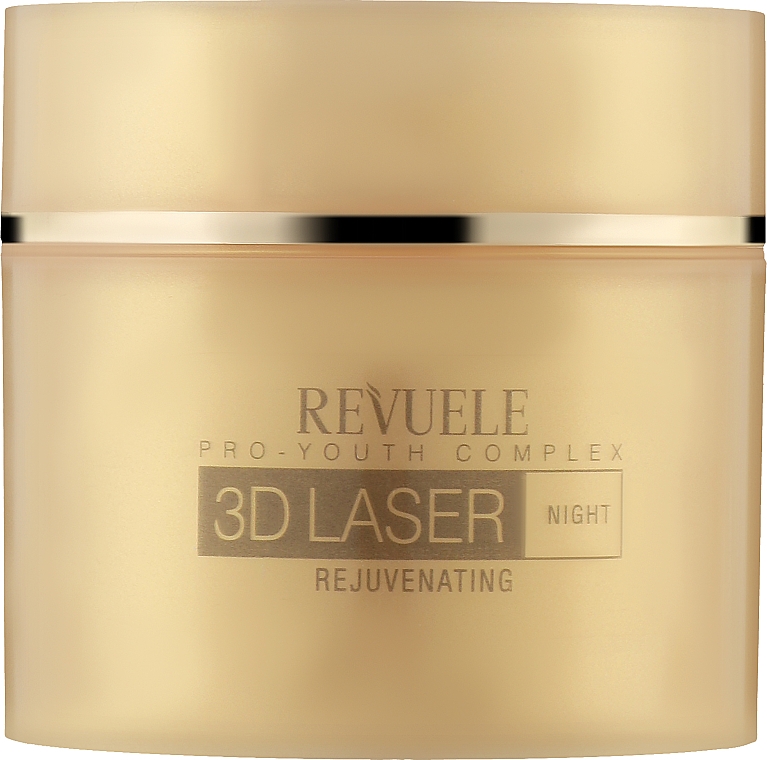 Krem do twarzy na noc - Revuele 3D Laser Pro-Youth Complex Night Cream — Zdjęcie N1