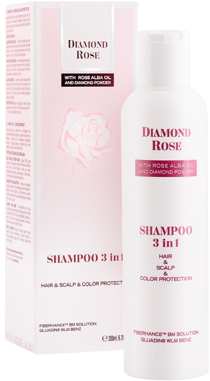 Szampon do włosów 3 w 1 - BioFresh Diamond Rose Shampoo 3 in 1 — Zdjęcie N1