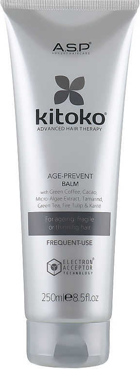 Balsam do włosów, Przeciwstarzeniowy - Affinage Salon Professional Kitoko Age Prevent Balm — Zdjęcie N2