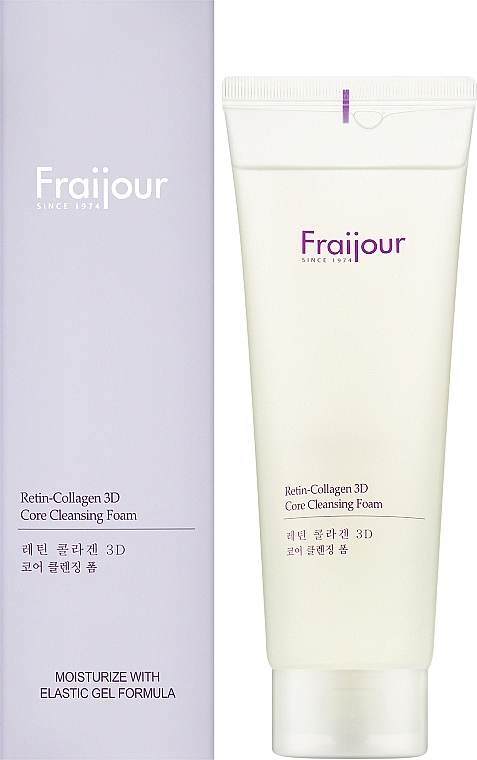 Pianka oczyszczająca z kolagenem i retinolem - Fraijour Retin-Collagen 3D Core Cleansing Foam — Zdjęcie N2