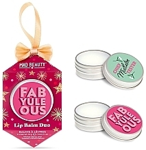 Zestaw - Mad Beauty FabYuleOus Lip Balm Duo (lip/balm/2x12ml) — Zdjęcie N2