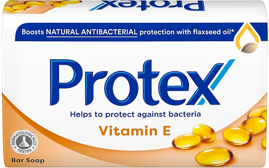 Antybakteryjne mydło w kostce z witaminą E - Protex Vitamin E Bar Soap — Zdjęcie N1