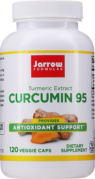 PRZECENA! Suplement diety Kurkumina 95 - Jarrow Formulas Curcumin 95 500mg * — Zdjęcie N2