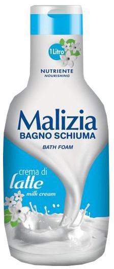 Płyn do kąpieli Latte - Malizia Bath Foam Latte — Zdjęcie N1