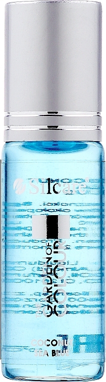 Olejek do paznokci i skórek - Silcare The Garden of Colour Cuticle Oil Roll On Sea Blue Coconut — Zdjęcie N1