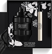 Viktor & Rolf Spicebomb Dark Leather - Zestaw (edp/90ml + edp/10ml) — Zdjęcie N2