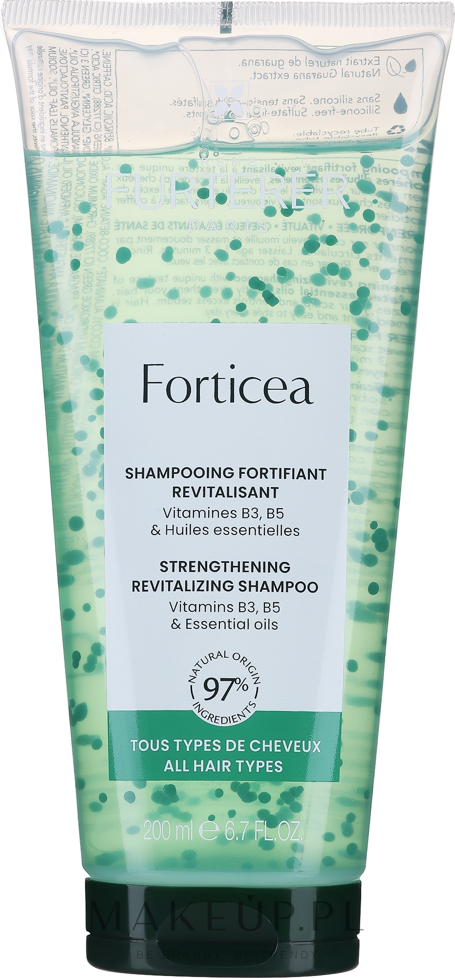 Szampon wzmacniający i rewitalizujący - Rene Furterer Forticea Strenghtening Revitalizing Shampoo — Zdjęcie 200 ml