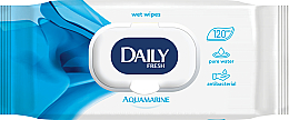 Kup Uniwersalne chusteczki nawilżane - Daily Fresh Wet Wipes Aquamarine