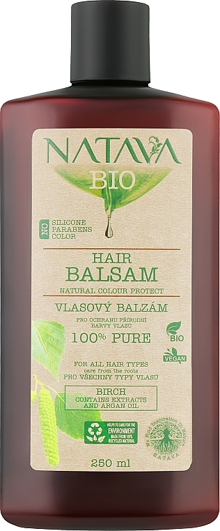 Balsam brzozowy do włosów - Natava — Zdjęcie N2