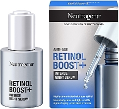 Kup Intensywne serum do twarzy na noc - Neutrogena Retinol Boost+ Intense Night Serum