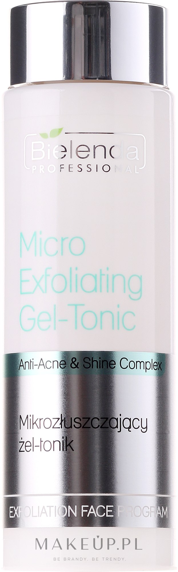 Mikrozłuszczający żel-tonik do twarzy - Bielenda Professional Micro-Exfoliating Gel-Tonic — Zdjęcie 200 g