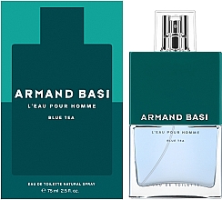 Armand Basi L’Eau Pour Homme Blue Tea - Woda toaletowa — Zdjęcie N2