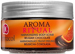 Harmonizujący peeling do ciała Belgijska czekolada - Dermacol Aroma Ritual Body Scrub — Zdjęcie N1
