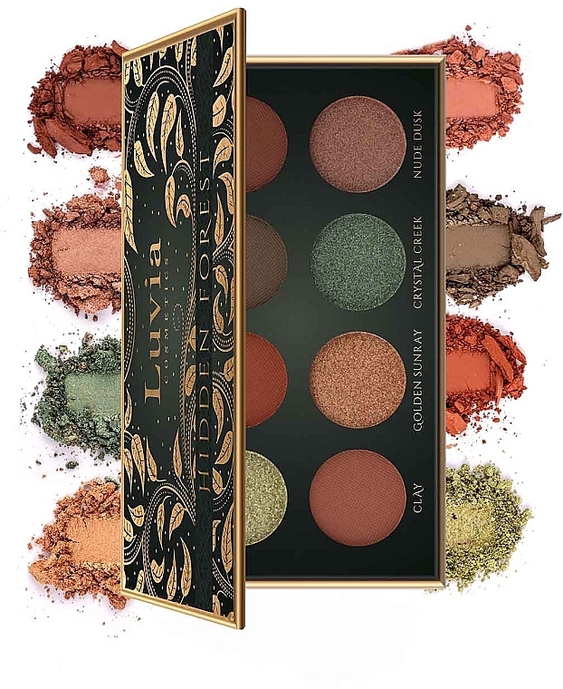 Paleta cieni do powiek - Luvia Cosmetics Hidden Forest Eyeshadow Palette — Zdjęcie N2